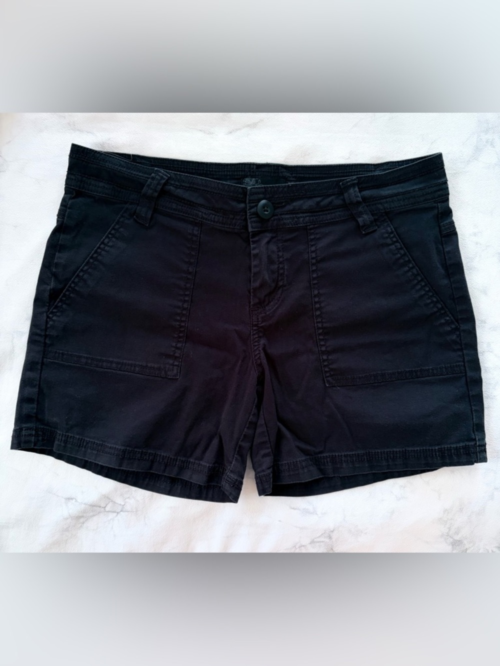 Prana Black Utility Pocket Shorts